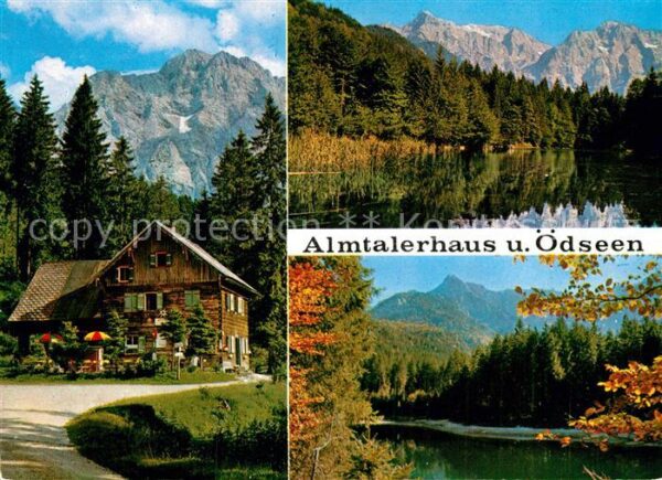Gruenau Almtal Almtalerhaus udn Ödseen
