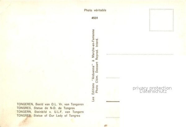 Tongeren Steinbild in Kirche – Bild 2