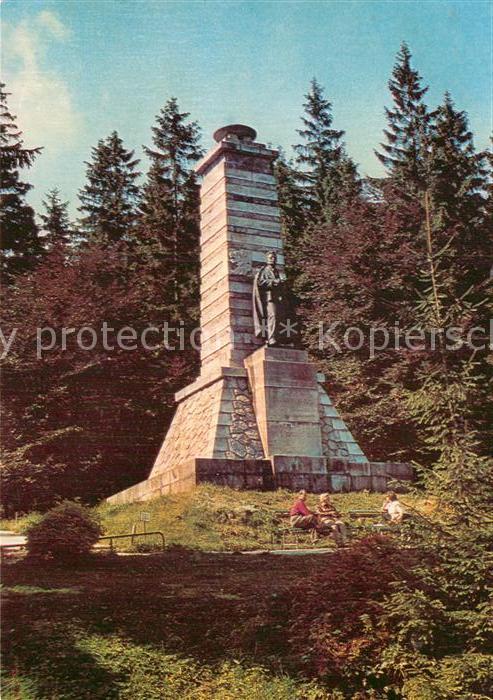 Klenci pod Cerchovem Denkmal des Schriftstellers J.S. Baar