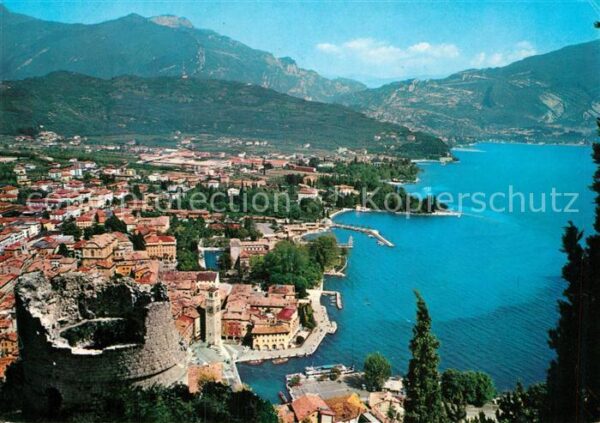 Riva del Garda Fliegeraufnahme Blick von der Bastei
