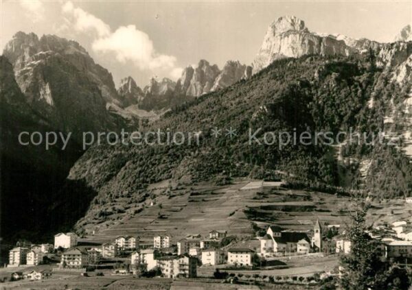 Molveno Fliegeraufnahme Gruppo di Brenta