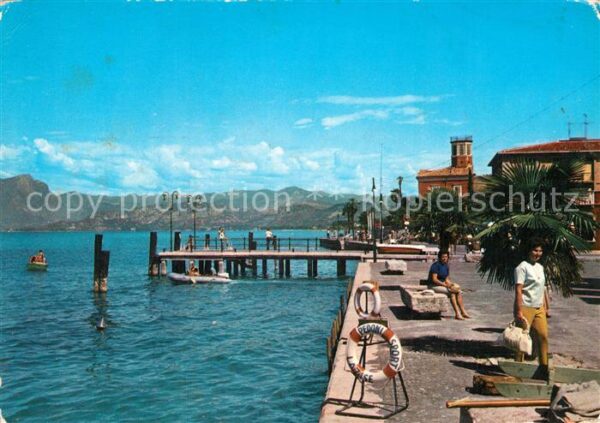 Lazise Lago di Garda Hafenpartie