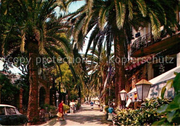 ALASSIO Savona Liguria IT Palmenallee