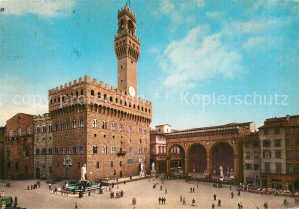 Firenze Florenz Piazza della Signoria