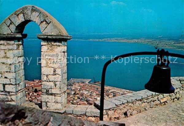 Nauplia Nauplion Blick aufs Meer
