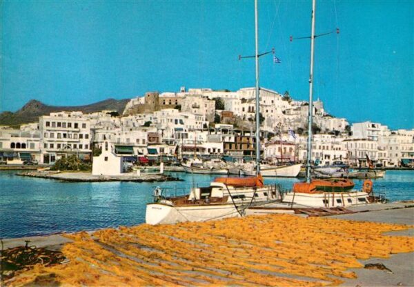 Naxos Hafenpartie