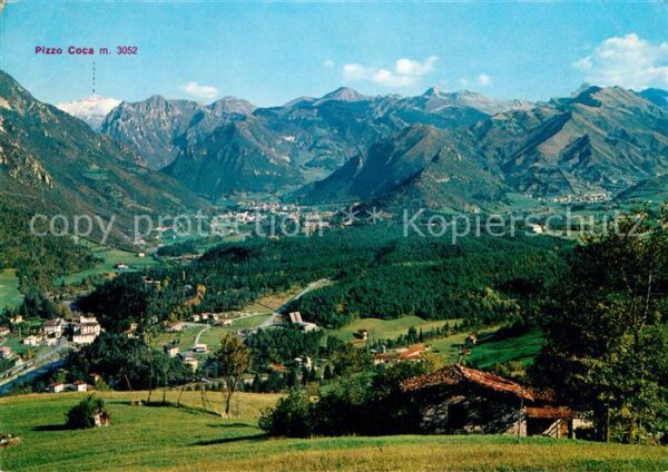 Clusone La pineta e nuove ville