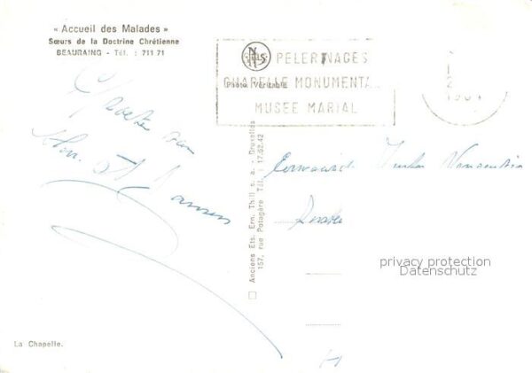 Beauraing Acceuil des Malades – Bild 2