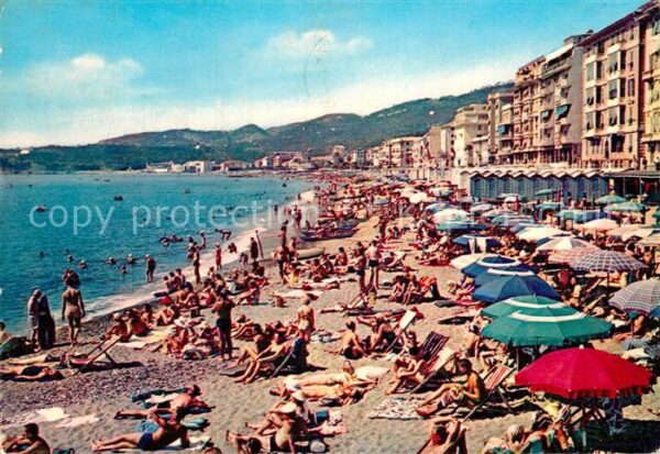 Varazze Strandleben