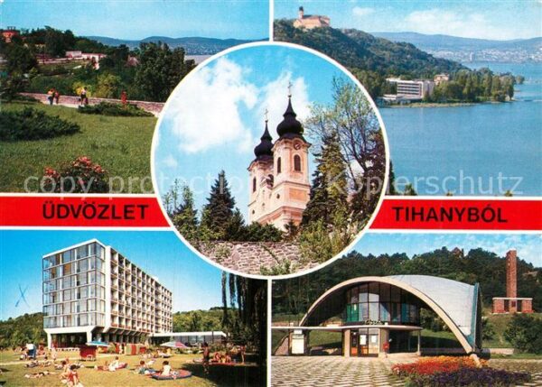 Tihany Seepartie Kirche
