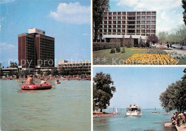Balaton Plattensee Strand Hafen