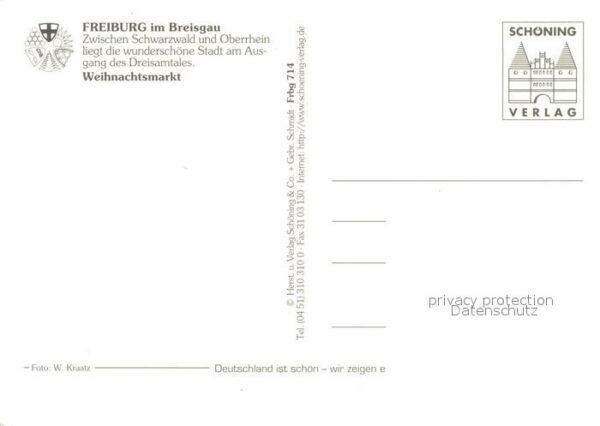 Freiburg Breisgau Weihnachtsmarkt – Bild 2