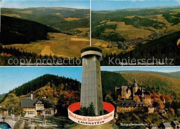 Lauenstein Oberfranken Aussichtsturm Thüringer Warte Probstzel