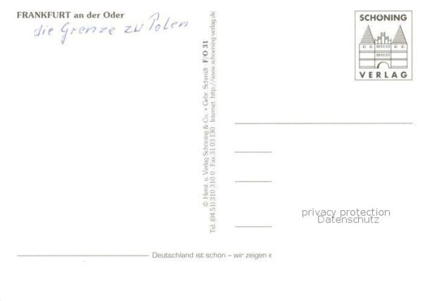 Frankfurt Oder Fliegeraufnahme Oderpartie – Bild 2