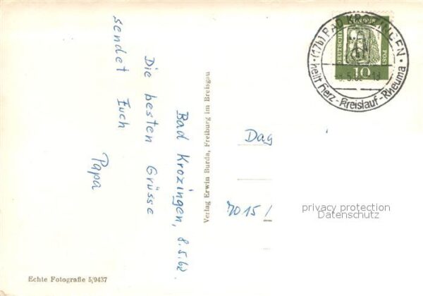 Bad Krozingen mit Schauinsland Park-Sanatorium Theres – Bild 2