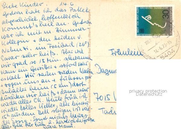 Bad Salzig Fliegeraufnahme Park Freibad – Bild 2