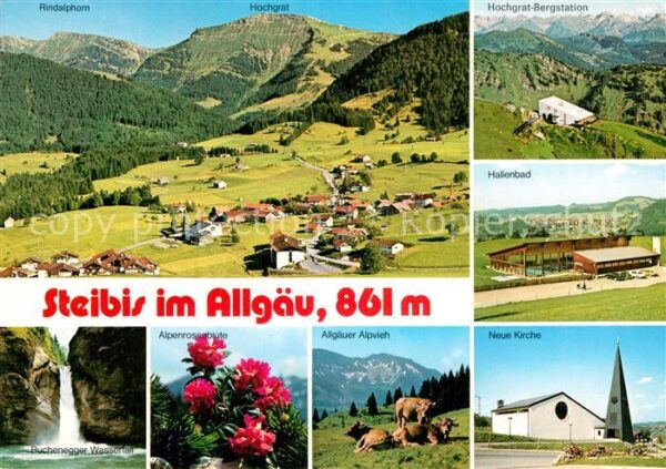 Steibis Fliegeraufnahme Hochgrat Bergstation Ha