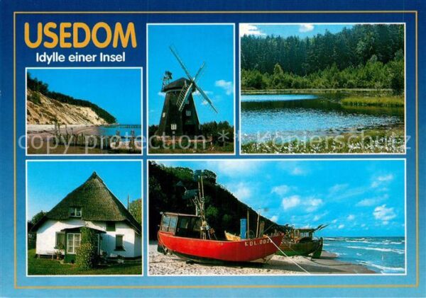 Usedom Strand Windmühle