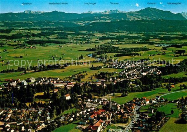 Waltenhofen Allgaeu Fliegeraufnahme
