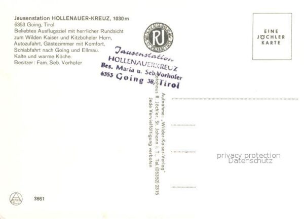 Going Wilden Kaiser Tirol Jausenstation Hollenauer Kreuz – Bild 2