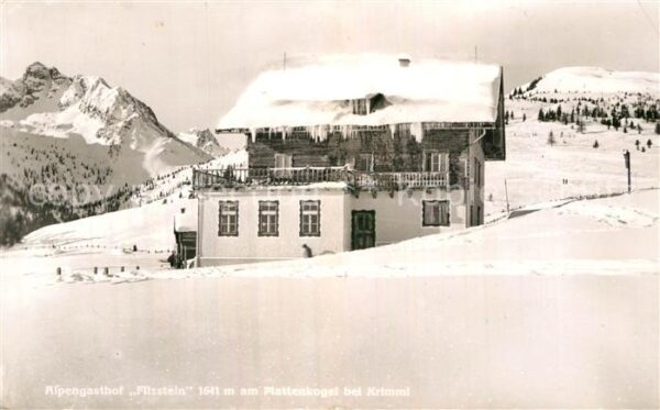 Krimml Alpengasthof Filzstein am Plattenkogel