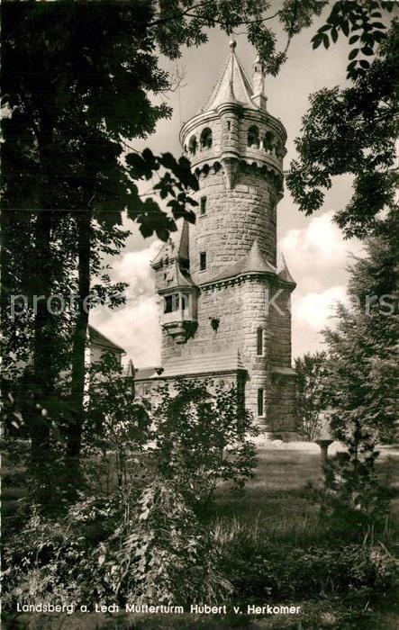 Landsberg Lech Müllerturm Hubert von Herkomer