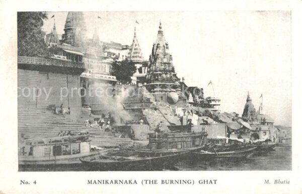 Varanasi Manikarnaka The Burning Ghat No 4