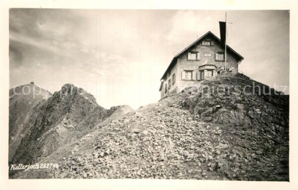 Kellerjochhuette Berghaus Tuxer Alpen