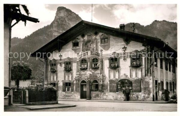 Oberammergau Pilatushaus Lüftlmalereien