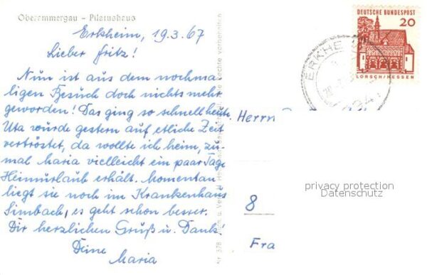 Oberammergau Pilatushaus Lüftlmalereien – Bild 2