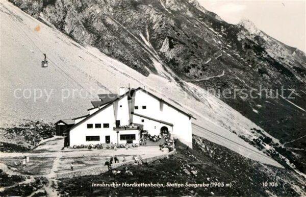 Innsbruck Nordkettenbahn Station Seegrube