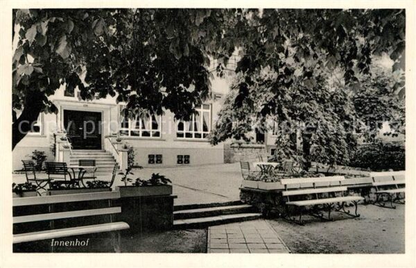 Bad Soden Taunus Erholungsheim St Elisabeth Innenhof