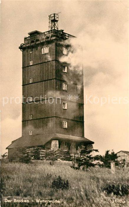 Brocken Harz Wetterwarte