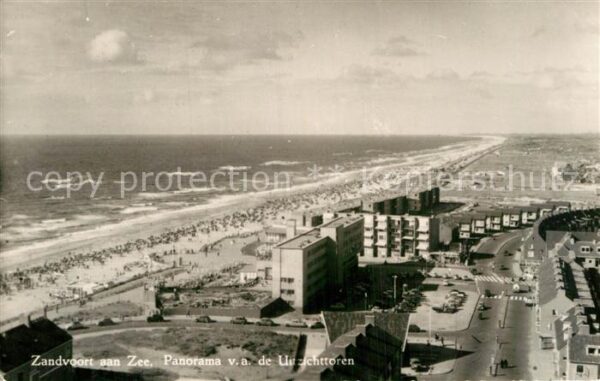 Zandvoort Holland Fliegeraufnahme