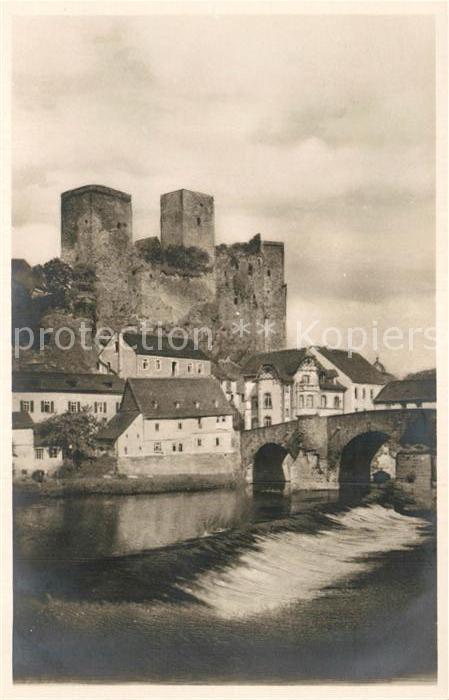 Runkel Lahn Lahn Wehr Brücke Burg