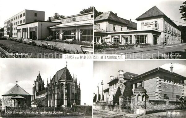Bad Deutsch-Altenburg Kurhaus 1000jährige romanisch gotische
