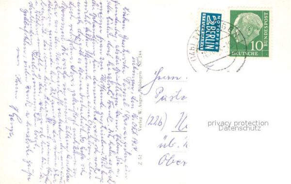 Tuebingen Häuserpartie am Neckar – Bild 2