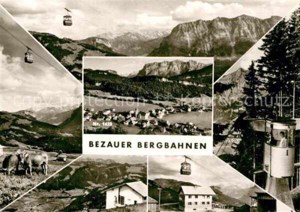 Bezau Vorarlberg Bezauer Bergbahnen Alpenpanorama Almvie