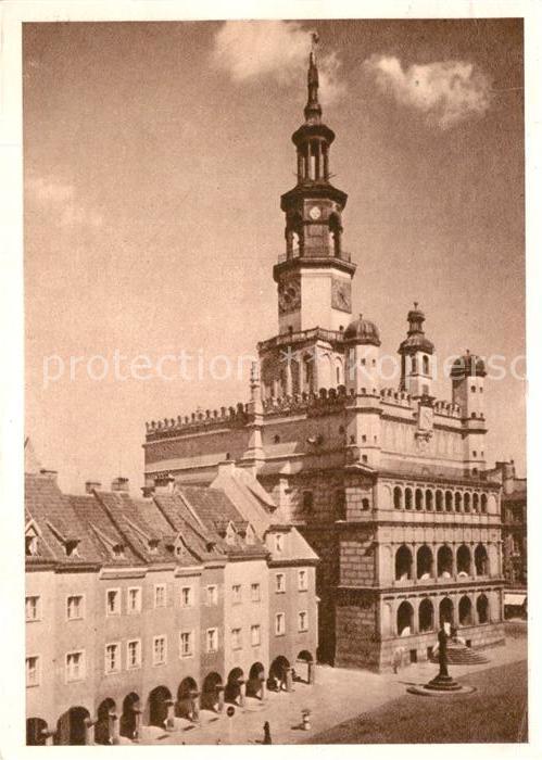 Poznan Posen Renaissance Rathaus