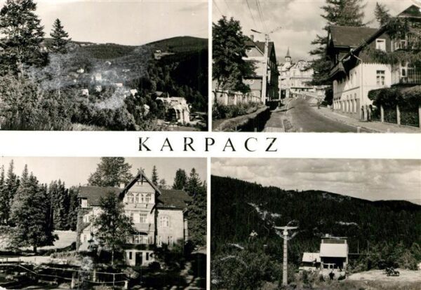 Karpacz Widok ogolny Ulica Dom Wypoczynkowy FWP