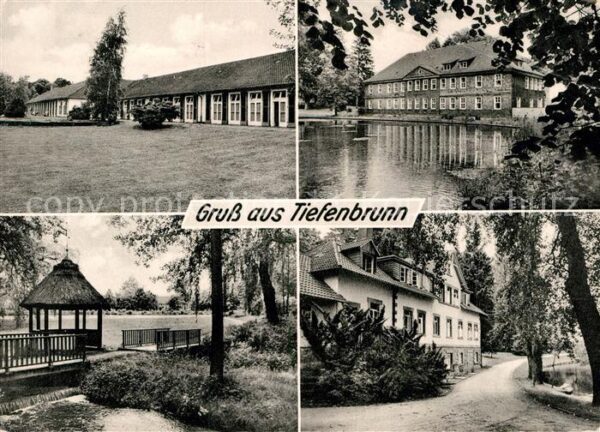 Tiefenbrunn Goettingen Krankenhaus Sanatorium Park