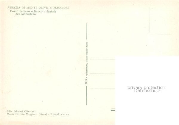 Asciano Abbazia di Monte Oliveto Maggiore Pozzo – Bild 2