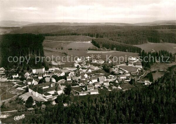 Friedenweiler Höhenluftkurort Schwarzwald Fliegeraufn