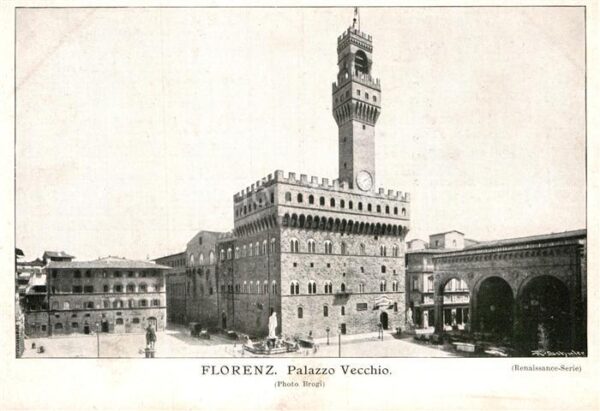 Firenze Florenz Palazzo Vecchio Palast Renaissance Seri