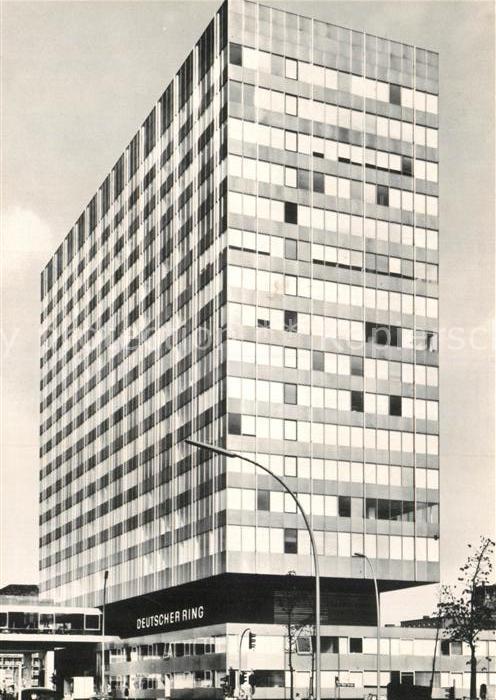 Hamburg Haus Deutscher Ring Hochhaus