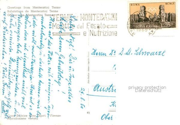 Montecatini Terme Panorama Stabilimento Viale Giuseppe Ve – Bild 2