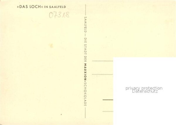 Saalfeld Saale Gaststätte Das Loch – Bild 2