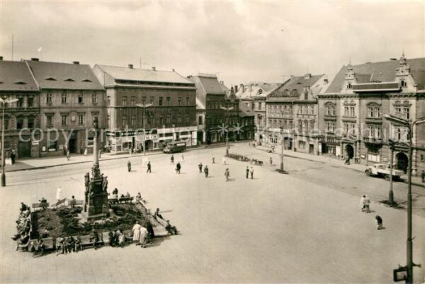 Most Bruex Czechia Mirove namesti Platz Denkmal