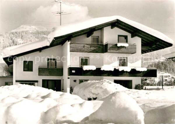 Koessen Tirol Frühstückspension Ambrusch im Winter