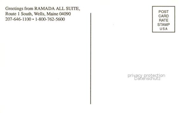 Wells Maine Ramada All Suite Illustration Zeichnung – Bild 2
